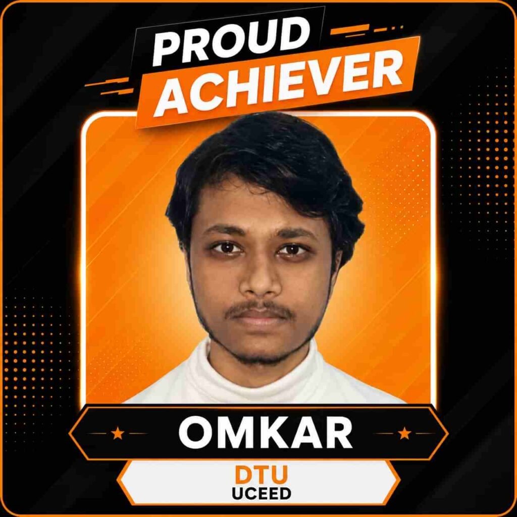 Omkar UCEED qualified student from Dfinite Academy