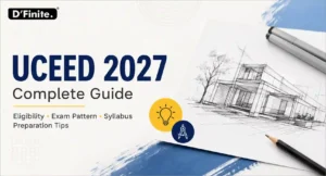 UCEED 2027 guide covering exam date, eligibility, syllabus, exam pattern