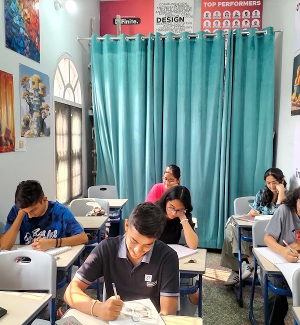 dfinite academy panipat clasroom