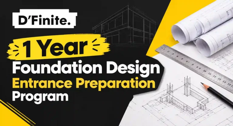 1 Year Foundation Course | UCEED, NID, NIFT, NATA & CEED