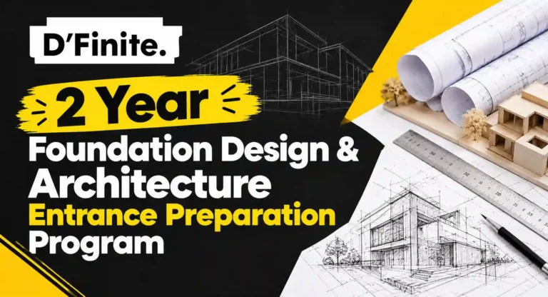 2 Year Foundation Course | UCEED, NID, NIFT, NATA & CEED