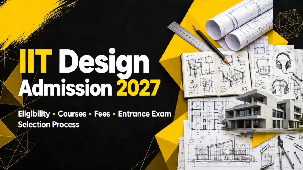IIT Design Admission 2027 