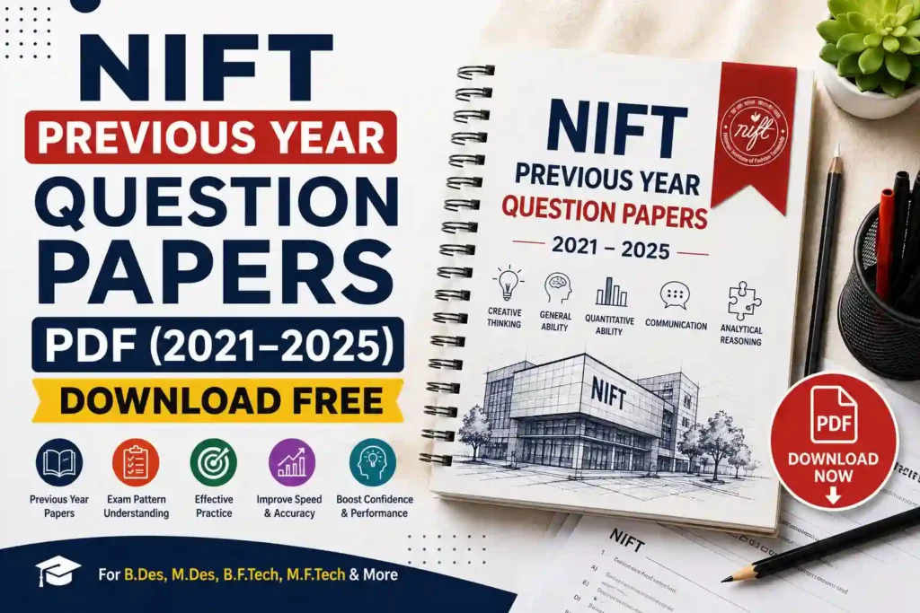 NIFT Previous Year Question Papers PDF